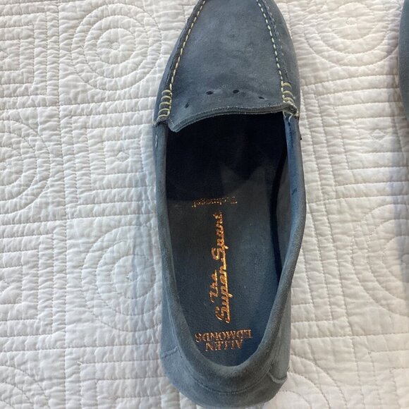 Allen Edmonds Supersport Suede Camp Moccasin Men\'s Size 10 Blue main image 10